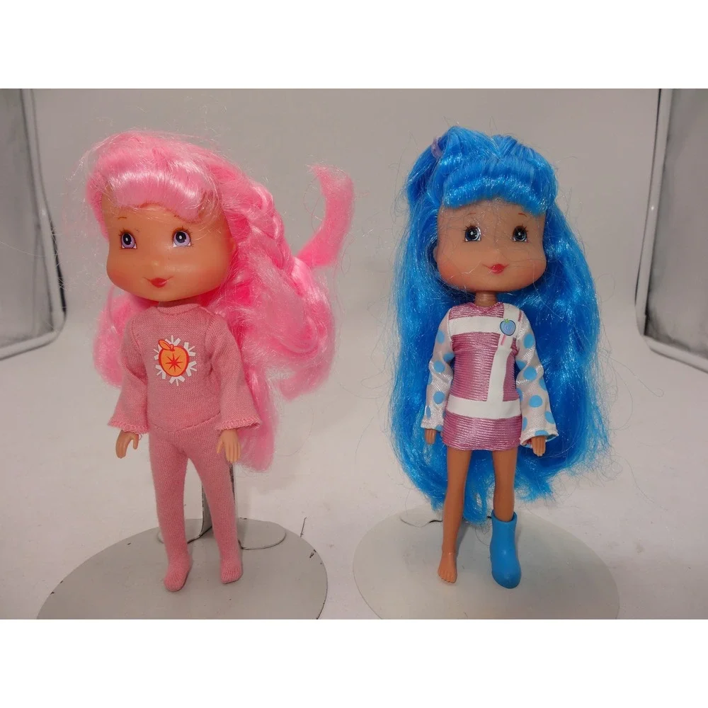 Strawberry Shortcake Candy‎ Pops Blueberry Muffin Apricot Doll Playmates 2006